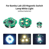 For Bambu Lab Ring/Single/Y Shape LED Light with Magnetic Control DIY 3D Printing Model Parts for Bambu voron AD5M K1 Kobra